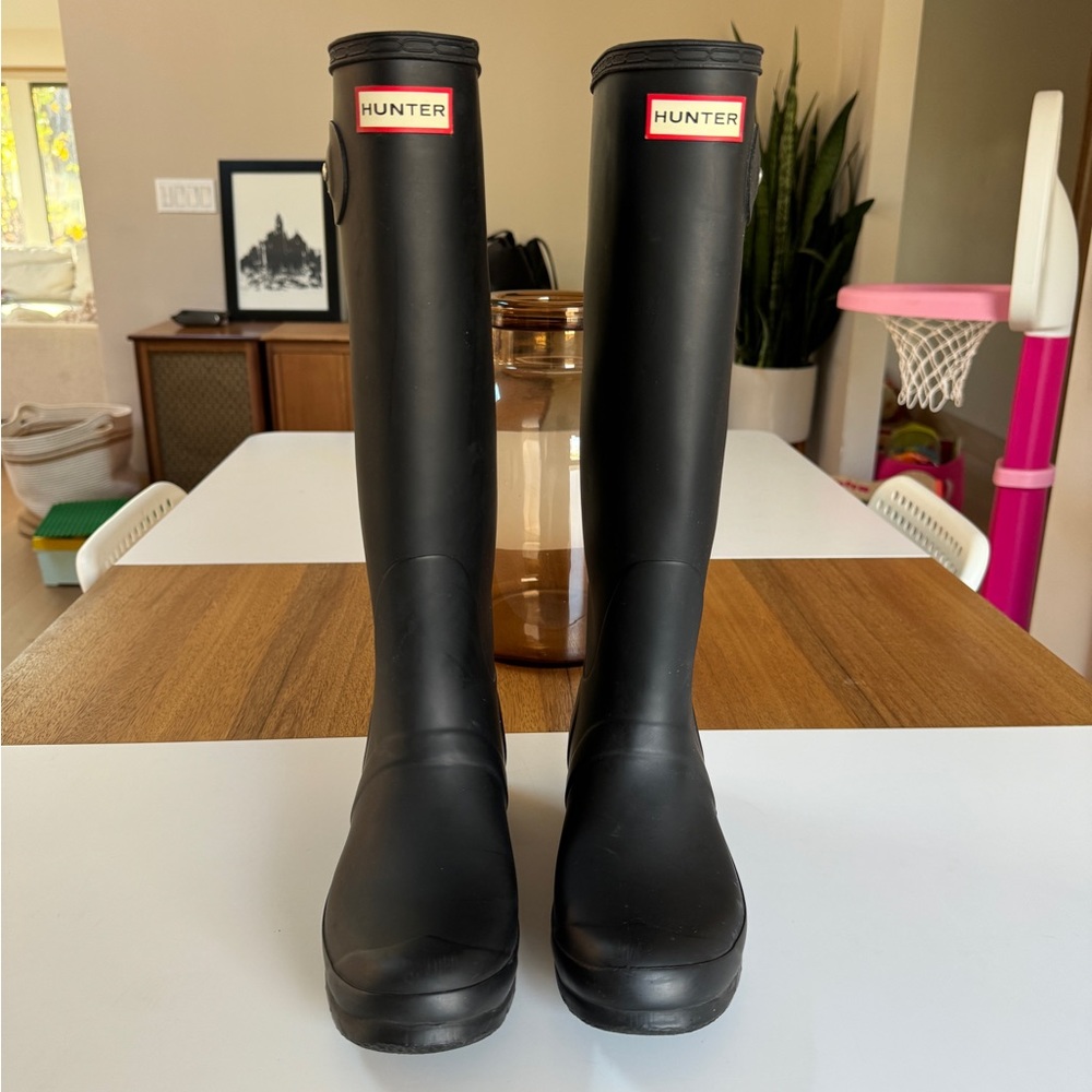Hunter rain boots